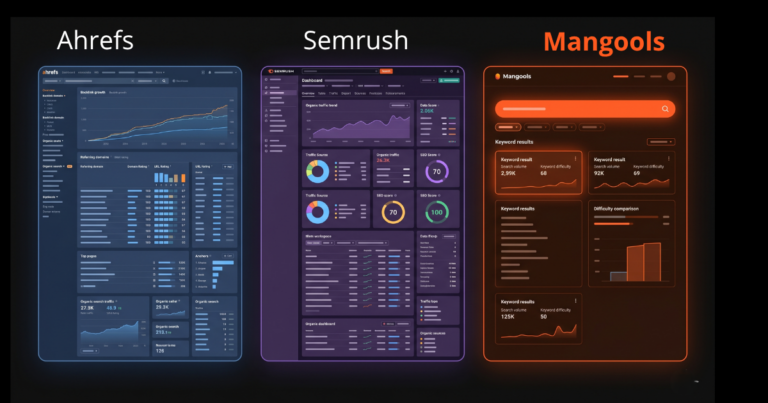 Ahrefs vs Semrush vs Mangools 2026 — SEO tools comparison for solo founders