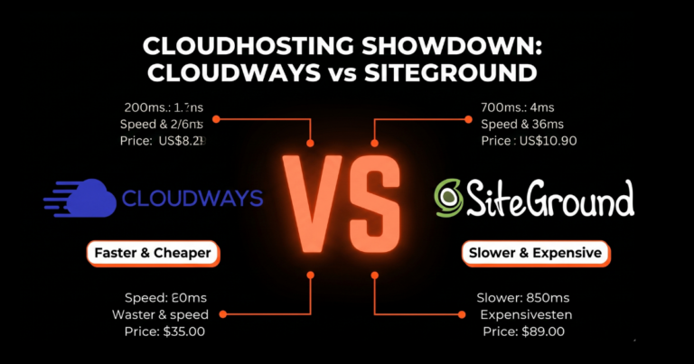 Cloudways vs SiteGround 2026 comparison: Which managed cloud hosting is faster and better for SaaS founders?