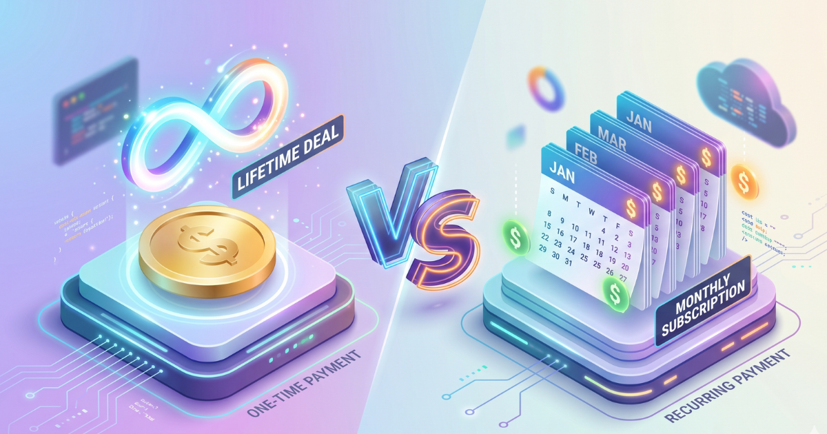 AppSumo vs Buying Direct 2026: Comparing one-time lifetime software deals with monthly SaaS subscriptions.